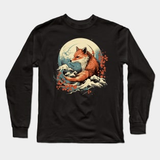 Graceful Fox Spirit Long Sleeve T-Shirt